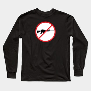 Ban Assault Rifles Shirt Long Sleeve T-Shirt